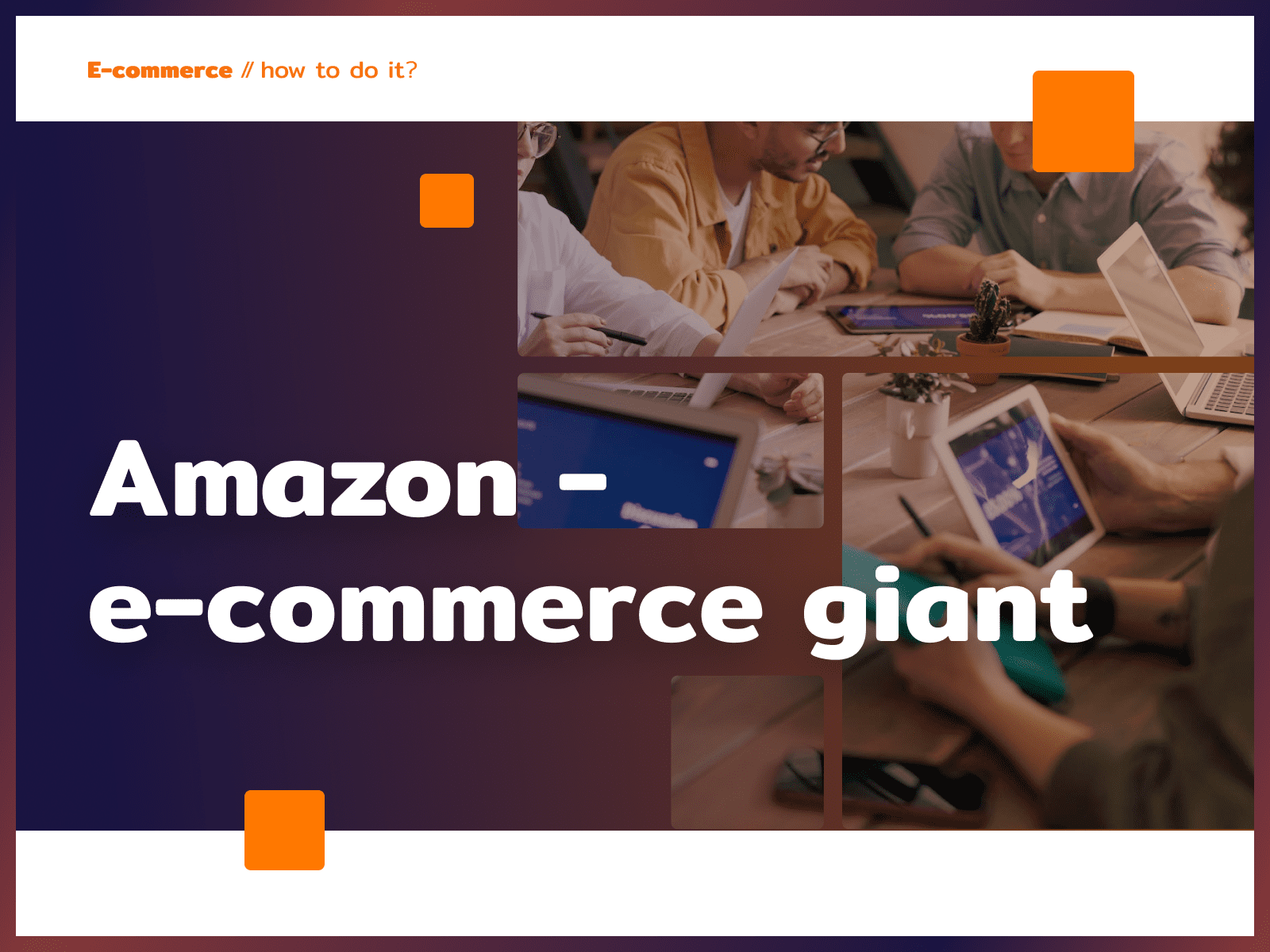 Amazon A Giant in the E-commerce Landscape